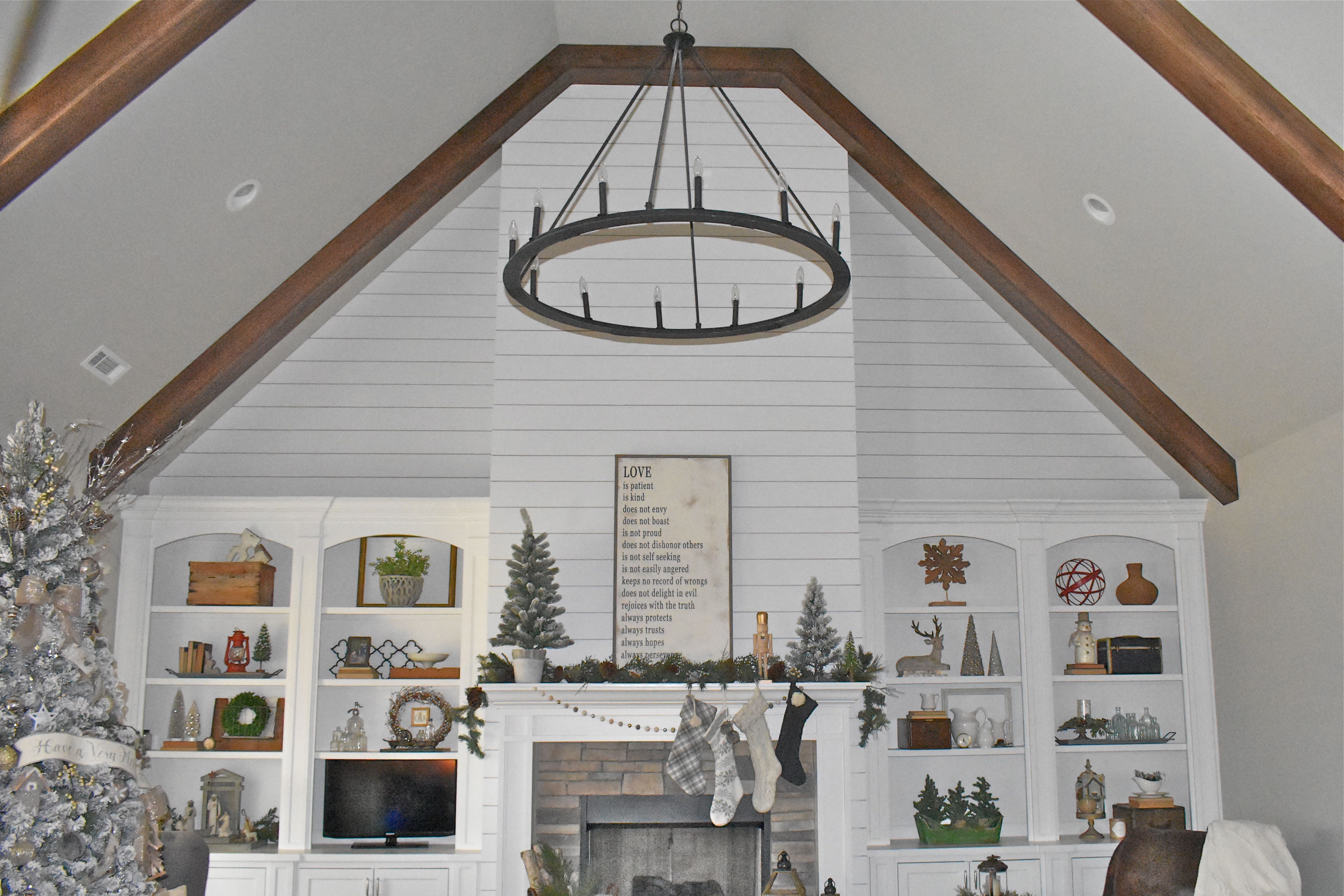 Holiday Living Room Tour Our Vintage Nest