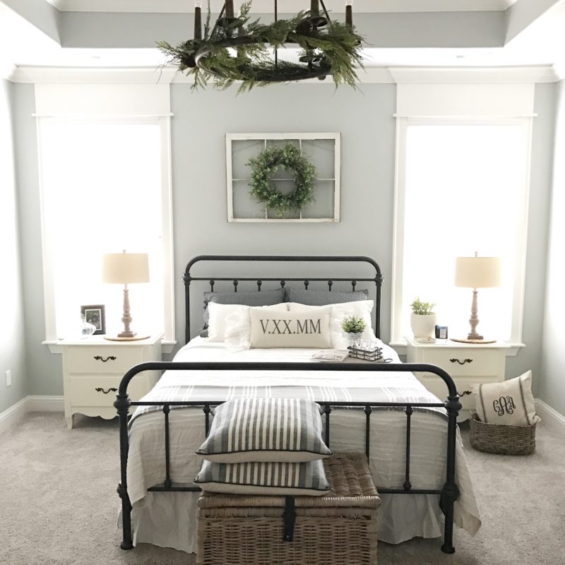 Modern farmhouse master bedroom reveal and reasons why I 