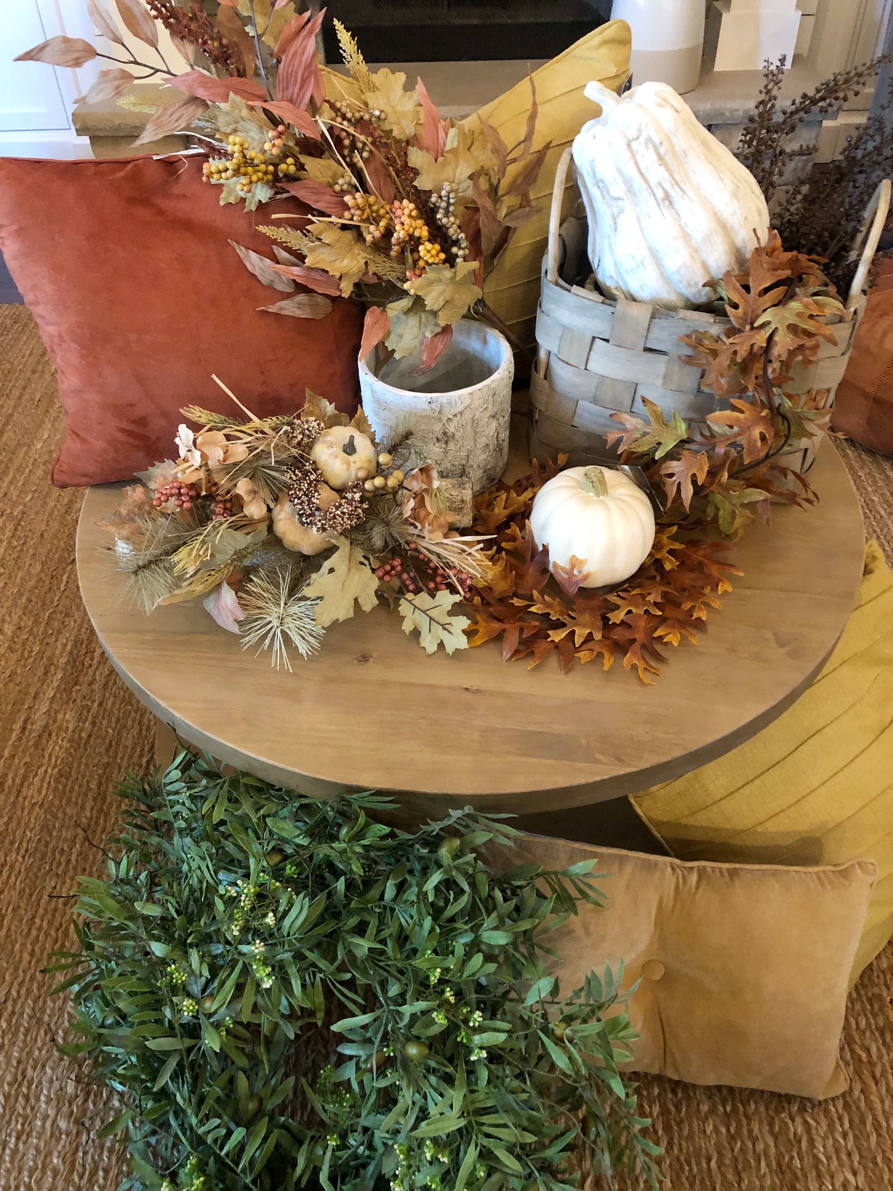 Fall Home Tour With At Home Stores - Our Vintage Nest