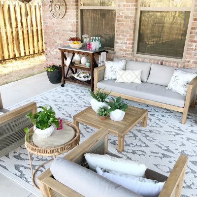 Creating an Outdoor Living Space with At Home