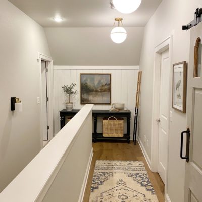 Hallway and Mudroom Lighting Transformation