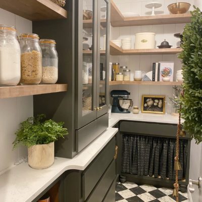 Custom Pantry Reveal